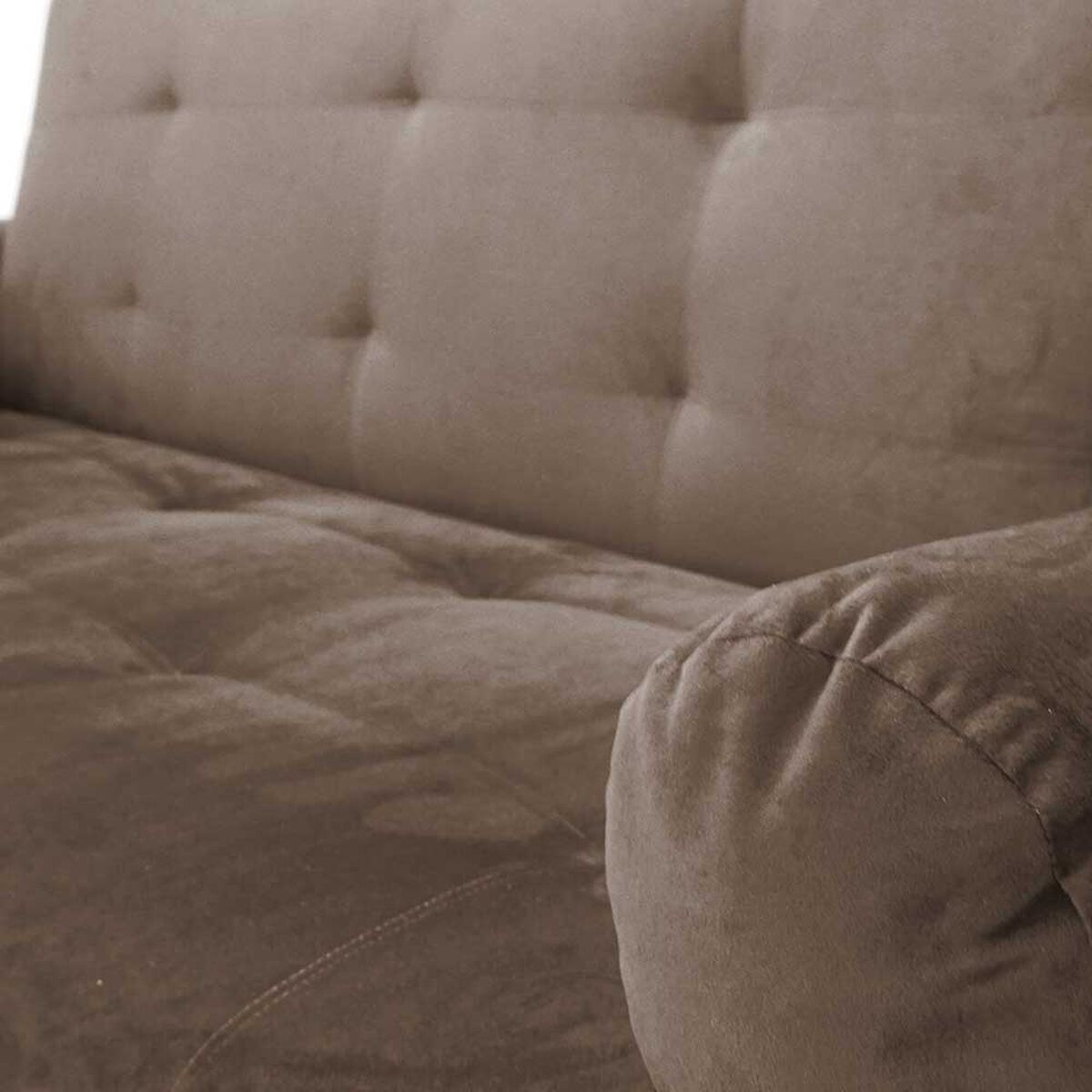 Sofá Cama Deco Class Esparta 3 Cuerpos Café