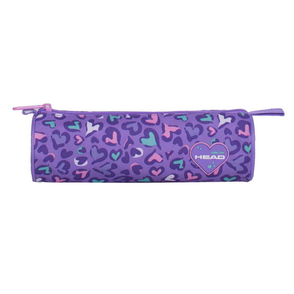Pack Mochila Espalda Cool Animal Corazon Morado Head