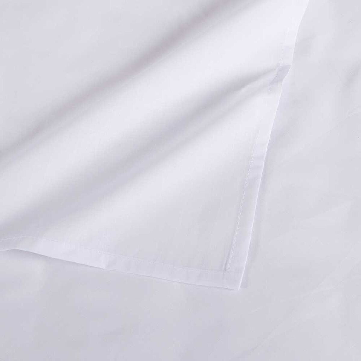 Juego de Sábanas Liso Linea Hotel 200 Hilos 1,5 Plazas Blanco
