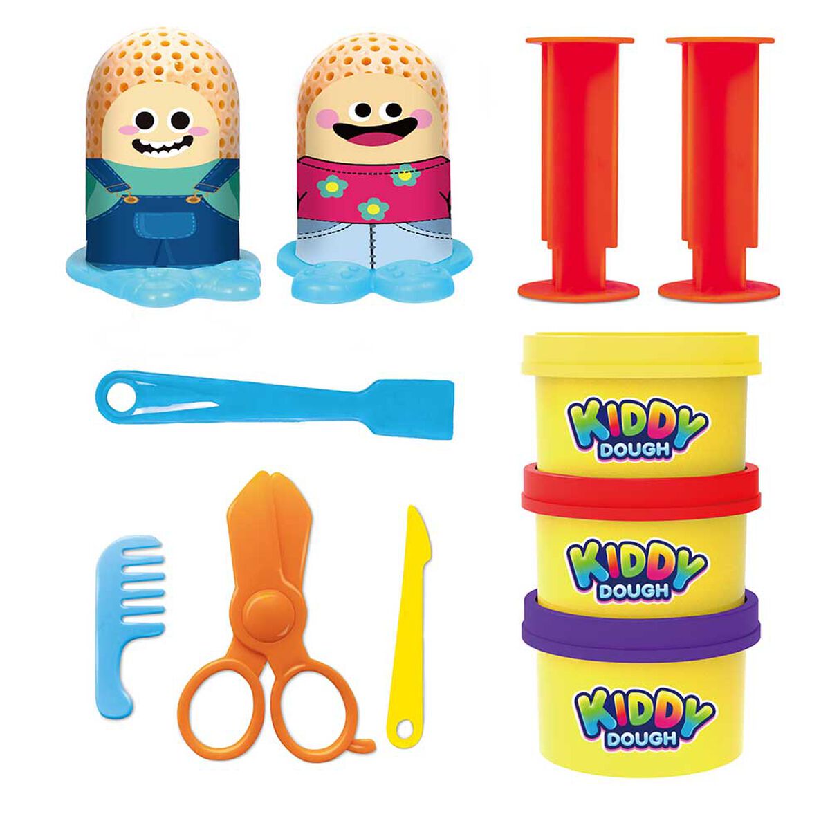 Salon De Peluqueria - Juego De Modelar Kiddy Dough