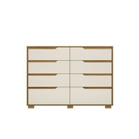 Cómoda Di Poretti Georgia 8 Cajones Blanco