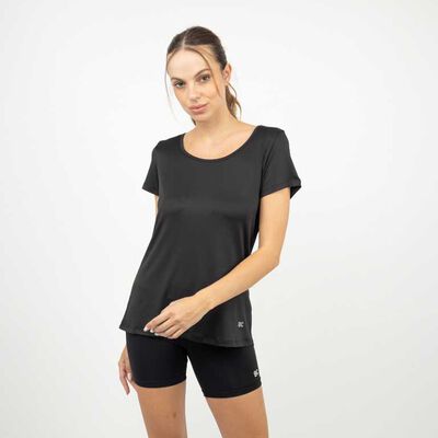 Polera Deportiva Mujer Black County