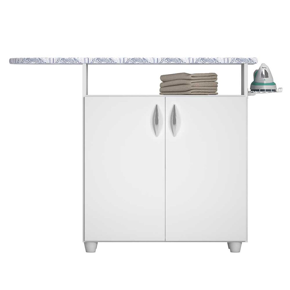 Mueble Autoservicio Home Mobili Gina 2 Puertas Blanco