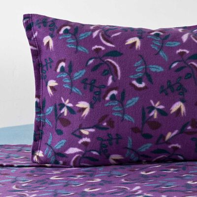 Imagen 2 del producto Sábana de polar American Family 1 Plaza Antropy Morado