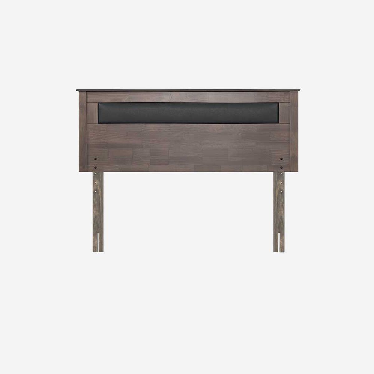 Cama Europea Rosen Base Dividida 2 Plazas New Style 4 Plus + Respaldo Ferrera Gris