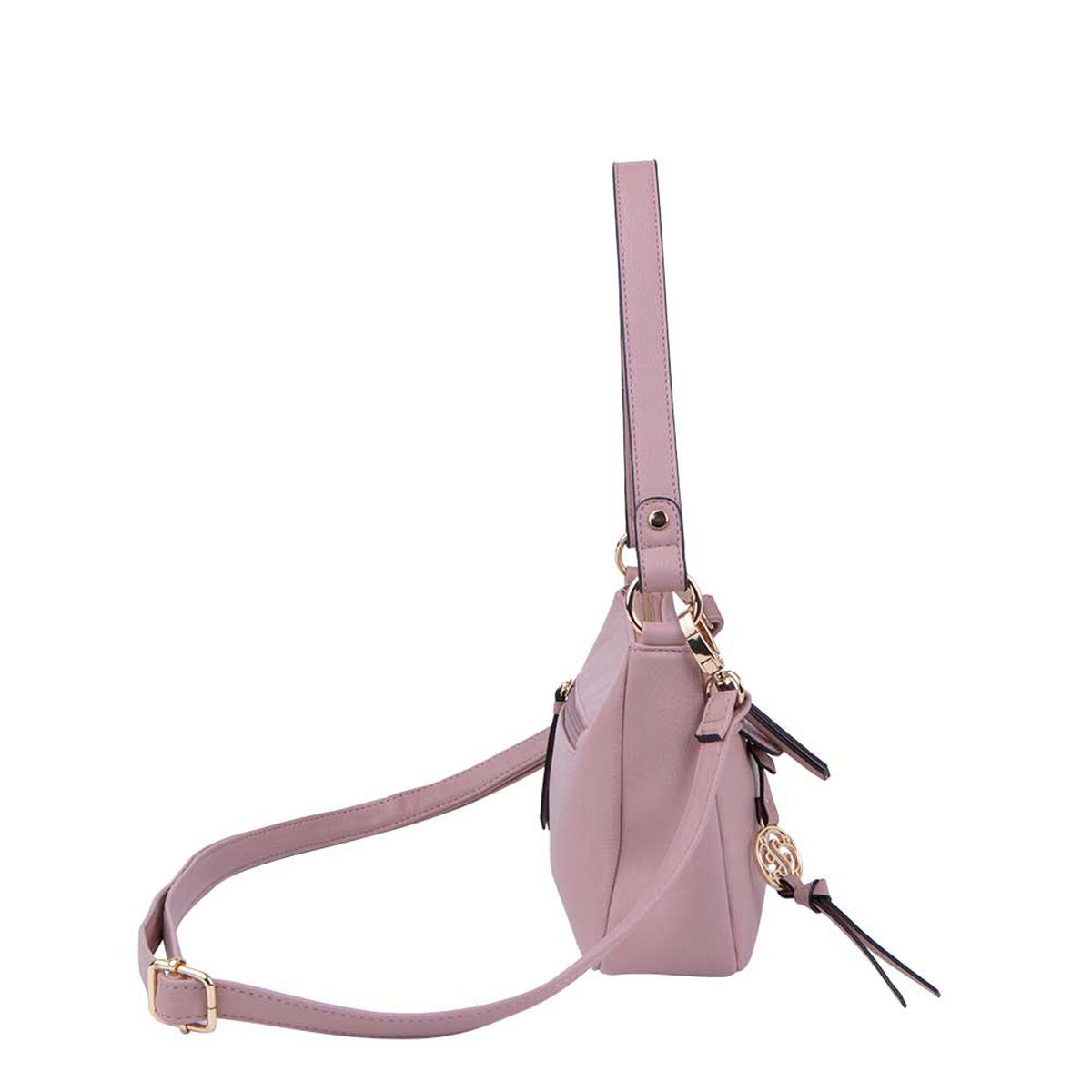 Cartera Bandolera Rosada Lourdes Secret