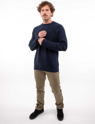 Imagen 2 del producto Sweater Hombre Zibel Azul, Melange, Negro, Oliva