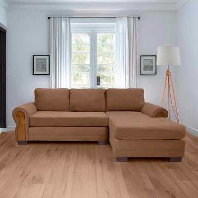 Imagen 1 del producto Sofá Seccional Living Factory Oregon 4 Cuerpos Chocolate