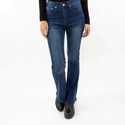 Jeans Flare Mujer Fiorucci
