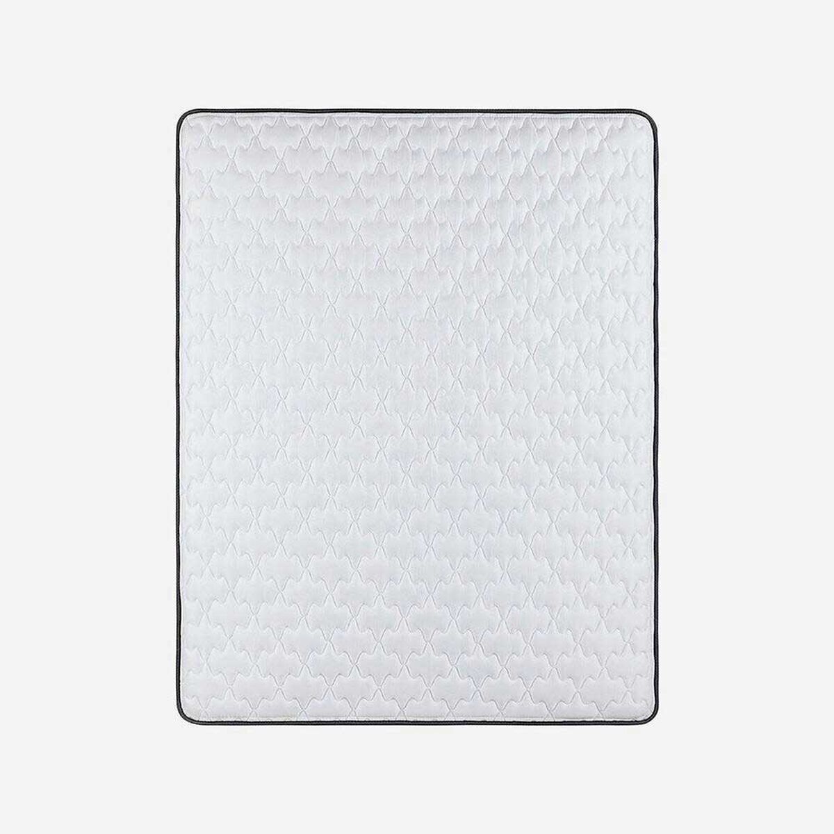 Cama Europea Rosen 2 Plazas Wave + Respaldo Grafito