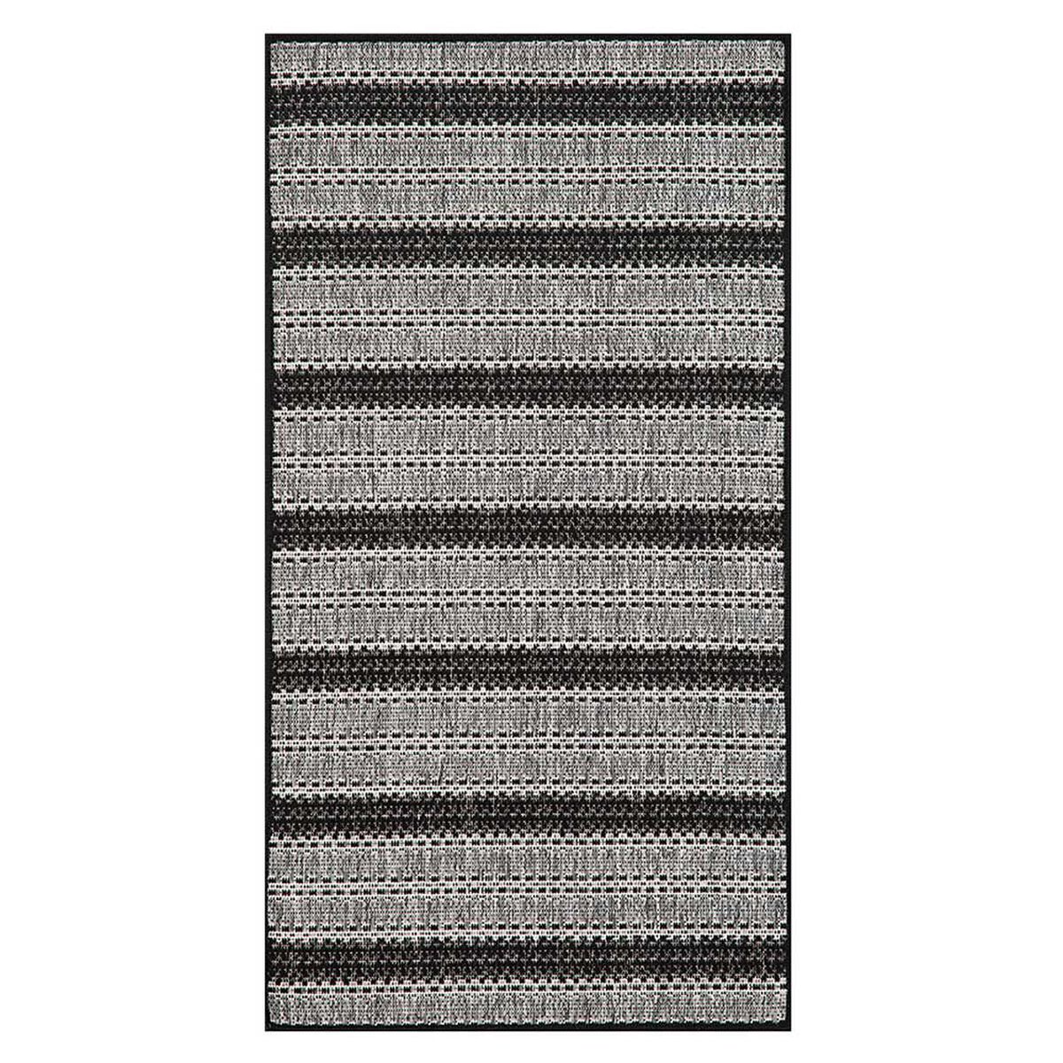Bajada de Cama Idetex PP Lowers 67 x 120 cm Negro