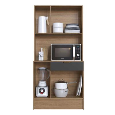 Imagen 2 del producto Muebles de Cocina Amuv 6 Puertas 1 Cajón Grafito