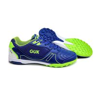 Zapatilla de Fútbol Hombre Guk Azul, Blanco, Naranja