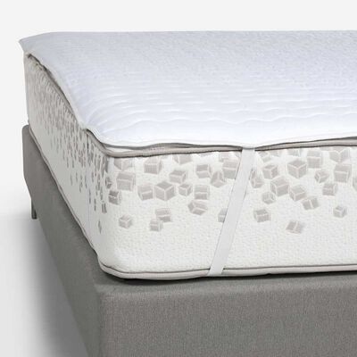 Cubrecolchón Rosen King Light Microfibra Blanco