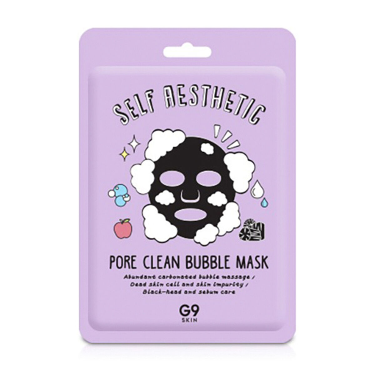 Mascarilla Exfoliante de Burbujas Self Aesthetic Poreclean Bubble Mask