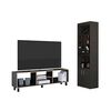Combo Rack TV65 + Bar TuHome Nomik Wengue Duna