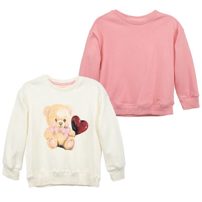 Imagen 1 del producto Pack 2 Polerón de Algodón Niña Chess