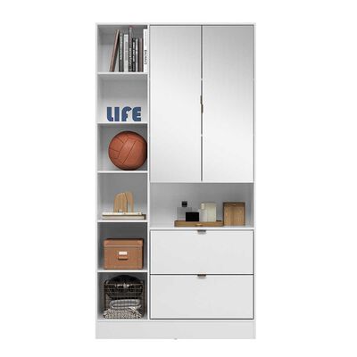 Clóset Rodler Joy 2 Puertas 2 Cajones Blanco