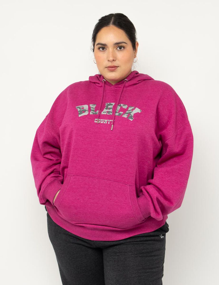 Polerón Deportivo Mujer Black County