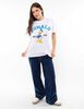 Polera Dibujos Animados Manga Corta Mujer Icono