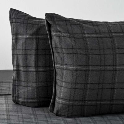 Imagen 2 del producto Juego de Sábanas Polar American Family 2 Plazas Roy No Aplica Gris