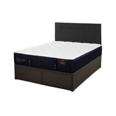 Imagen 2 del producto Cama Europea CIC Iron Smart 2 Plazas Premium + Respaldo Black Tapizado + Faldón