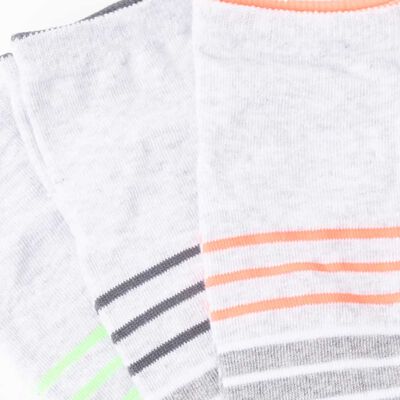 Imagen 2 del producto Pack 3 Calcetines Mujer Icono Gris