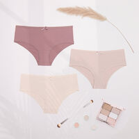 Pack 3 Calzón Pantaleta Intime Beige