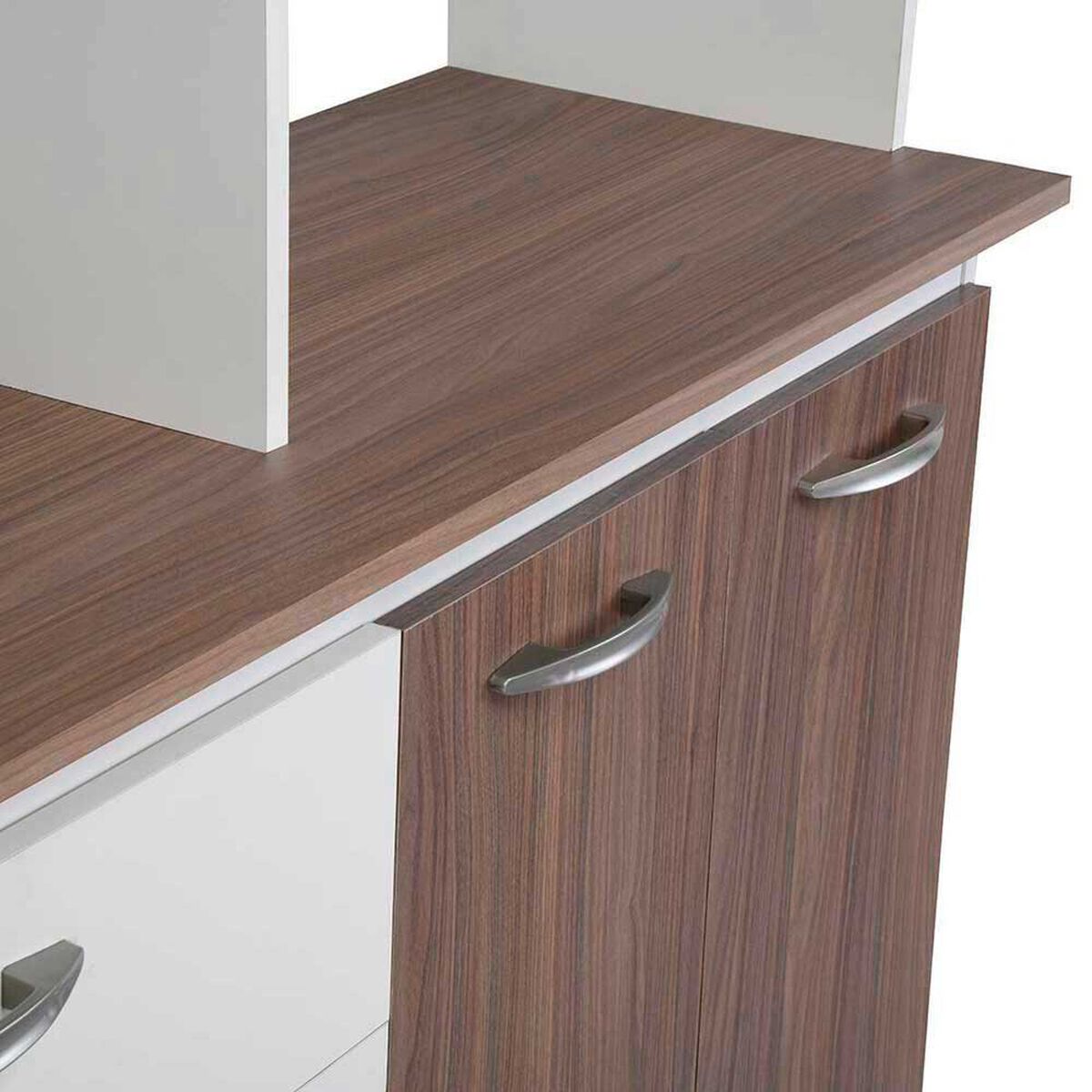 Mueble de Cocina CIC Emma Nogal Africano Blanco 1 Caj&oacute;n