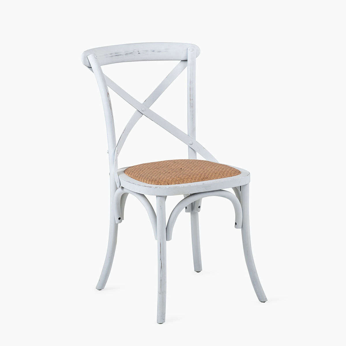 Juego de Comedor Spazzio Vittoria Blanco 6 Sillas