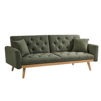 Sofá Cama Casanova Kara 3 Cuerpos Verde