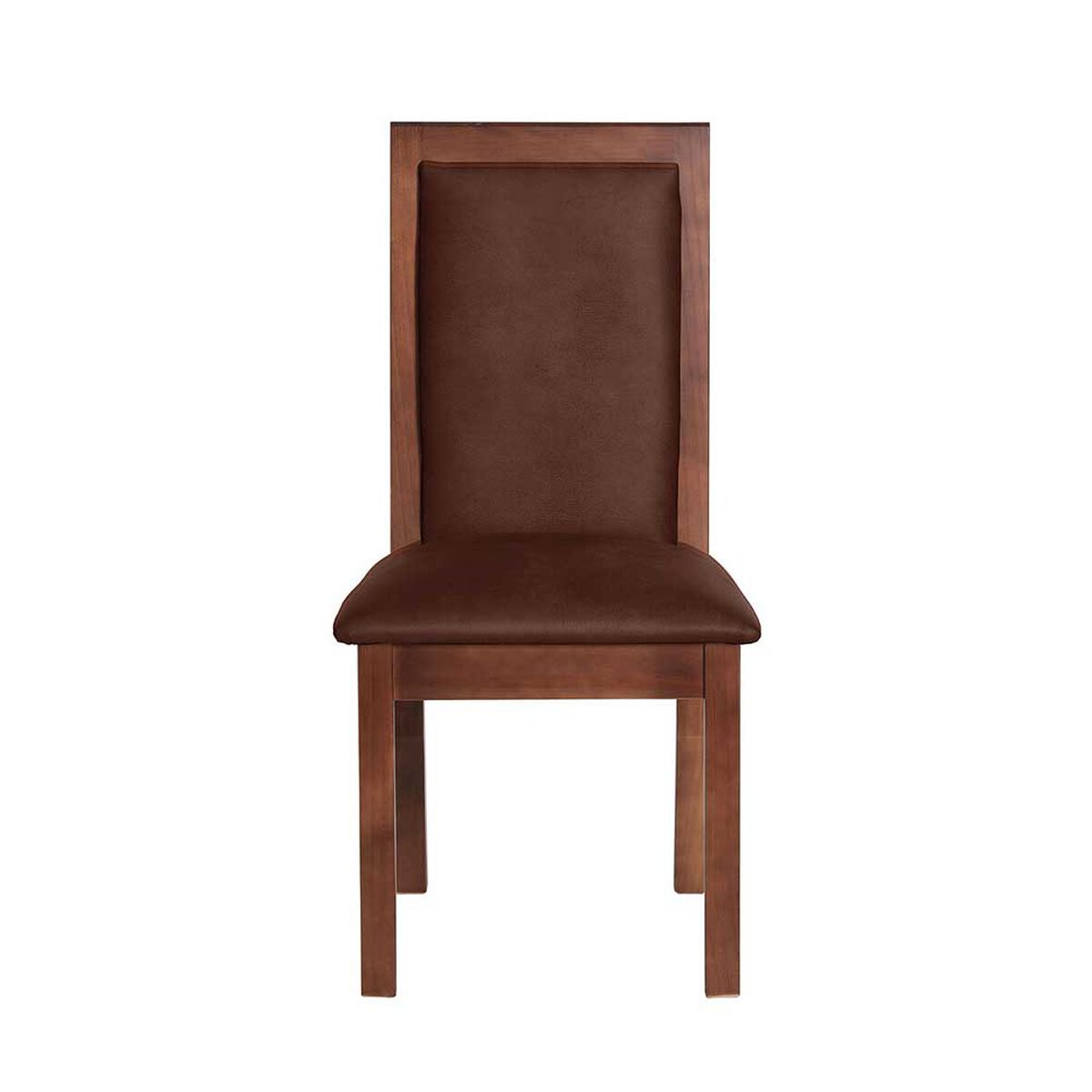 Juego de Comedor Latam Home Pamplona Burgos 6 Sillas PU Rojo