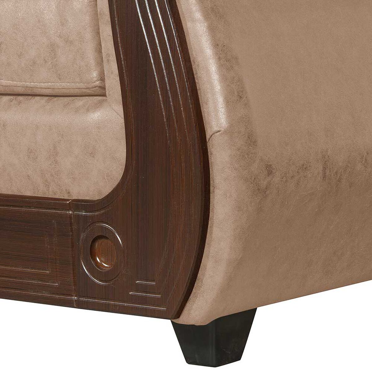 Sofá Black Factory Estambul 3 Cuerpos Beige