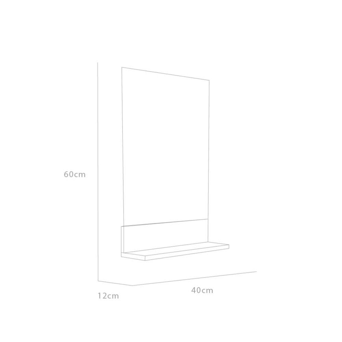Espejo Tuhome Lilo Rectangular 60x40cm