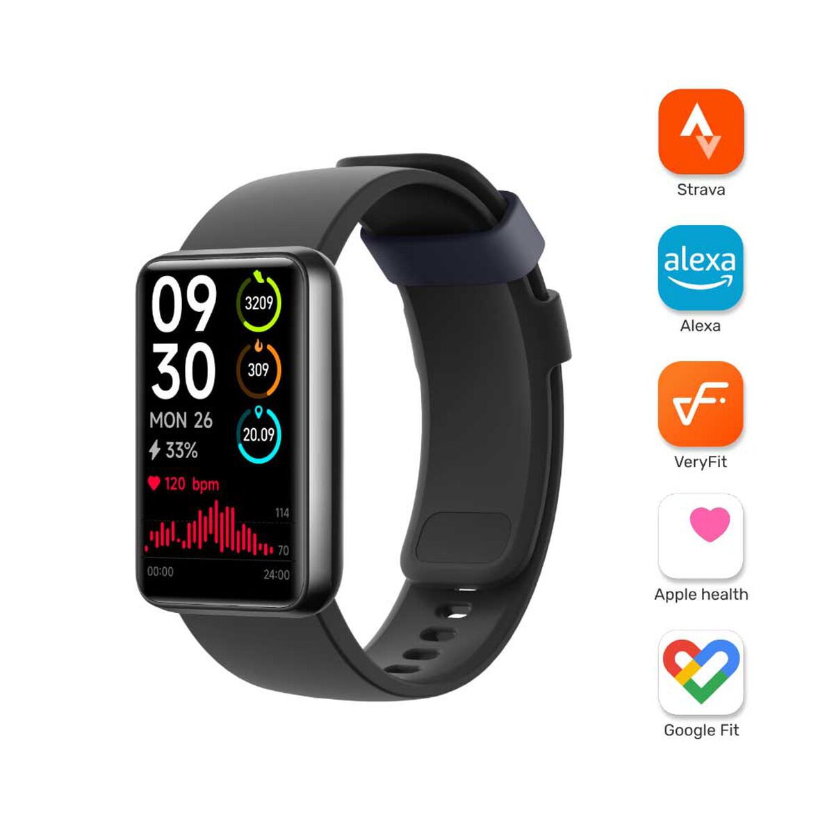 Smartwach Lhotse Flow 1,43" Negro