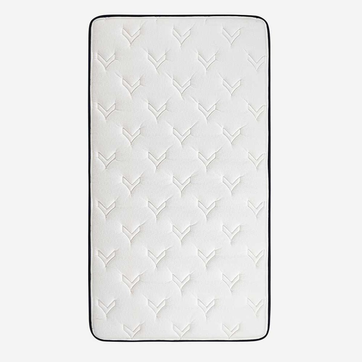 Cama Europea Rosen 1,5 Plazas Indie + Respaldo + Velador Rachel
