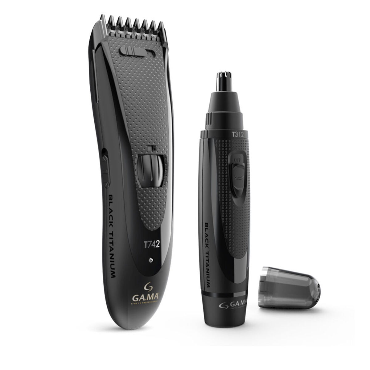 Combo Cortapelo Gama +  Trimme Titanium Gama T744 USB