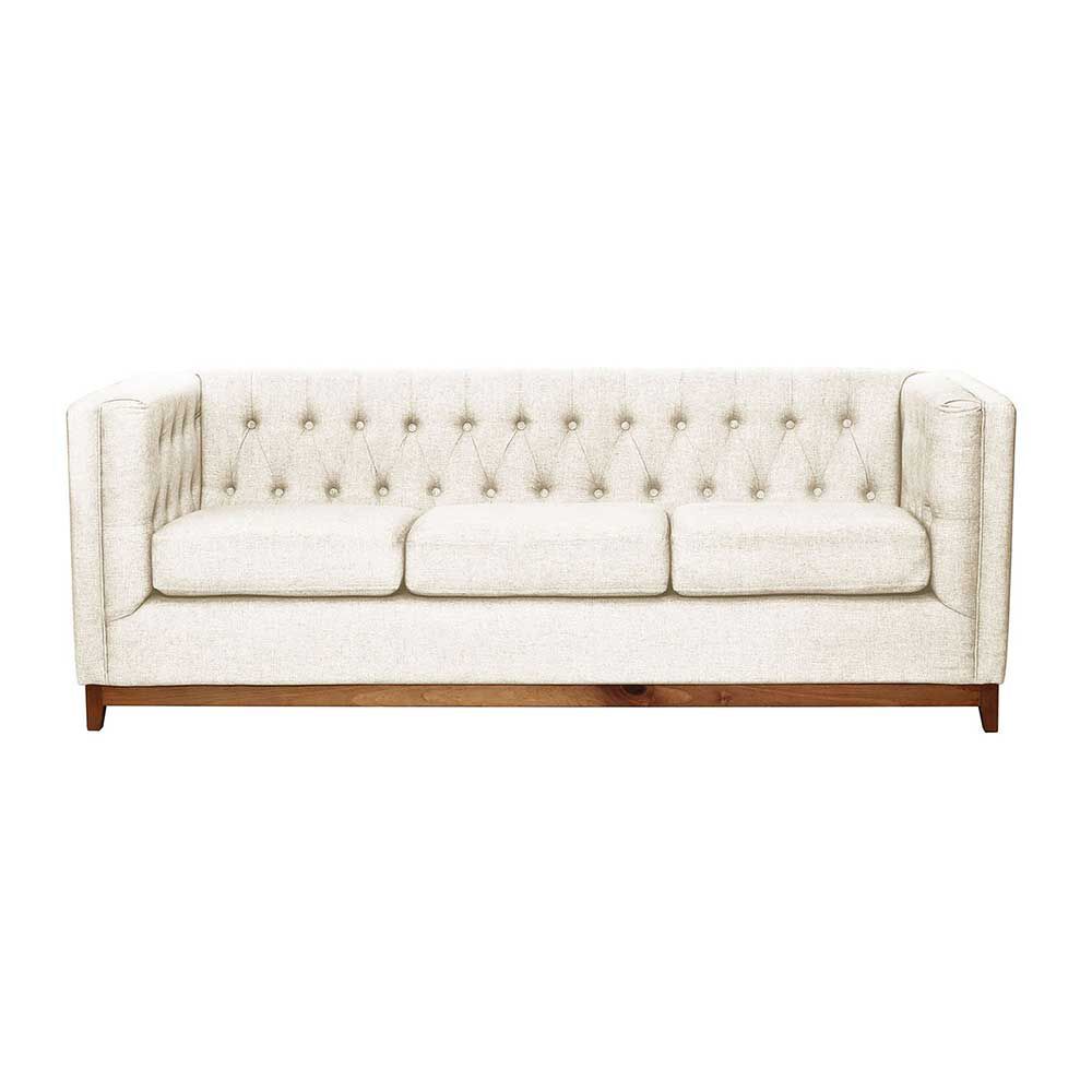 Sofá Latam Home Roma 3 Cuerpos Blanco