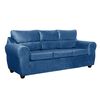 Juego de Living Mexx Muebles Dubai 5 Cuerpos Petroleo