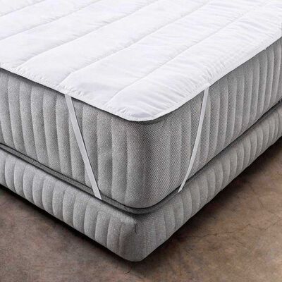 Imagen 1 del producto Cubrecolchón American Family King Liso Blanco