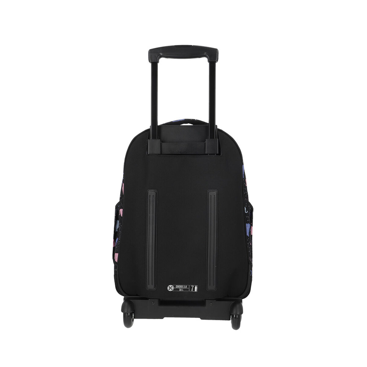 Mochila con ruedas Xtrem Cross 2.0 5XT Negro/Púrpura