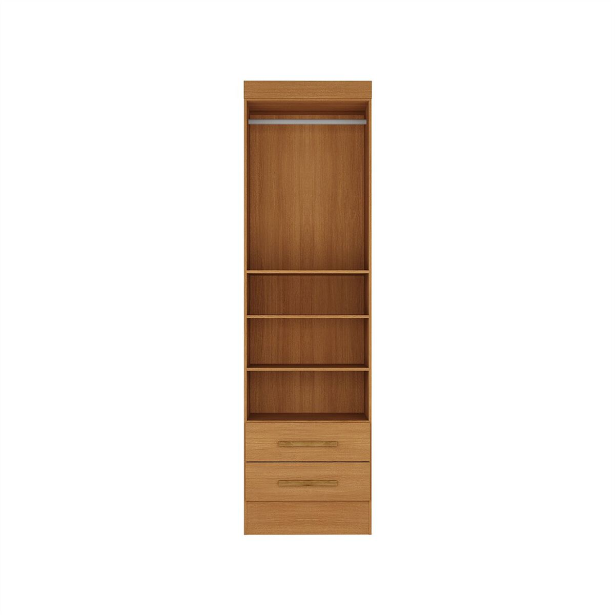 Closet Altavision Genius 2 Puertas 2 Cajones Caf&eacute; Claro