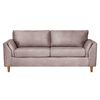 Sofá Latam Home Milan 3 Cuerpos Gris
