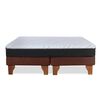 Cama Europea Latam Home 2 Plazas Zen Roller Chocolate