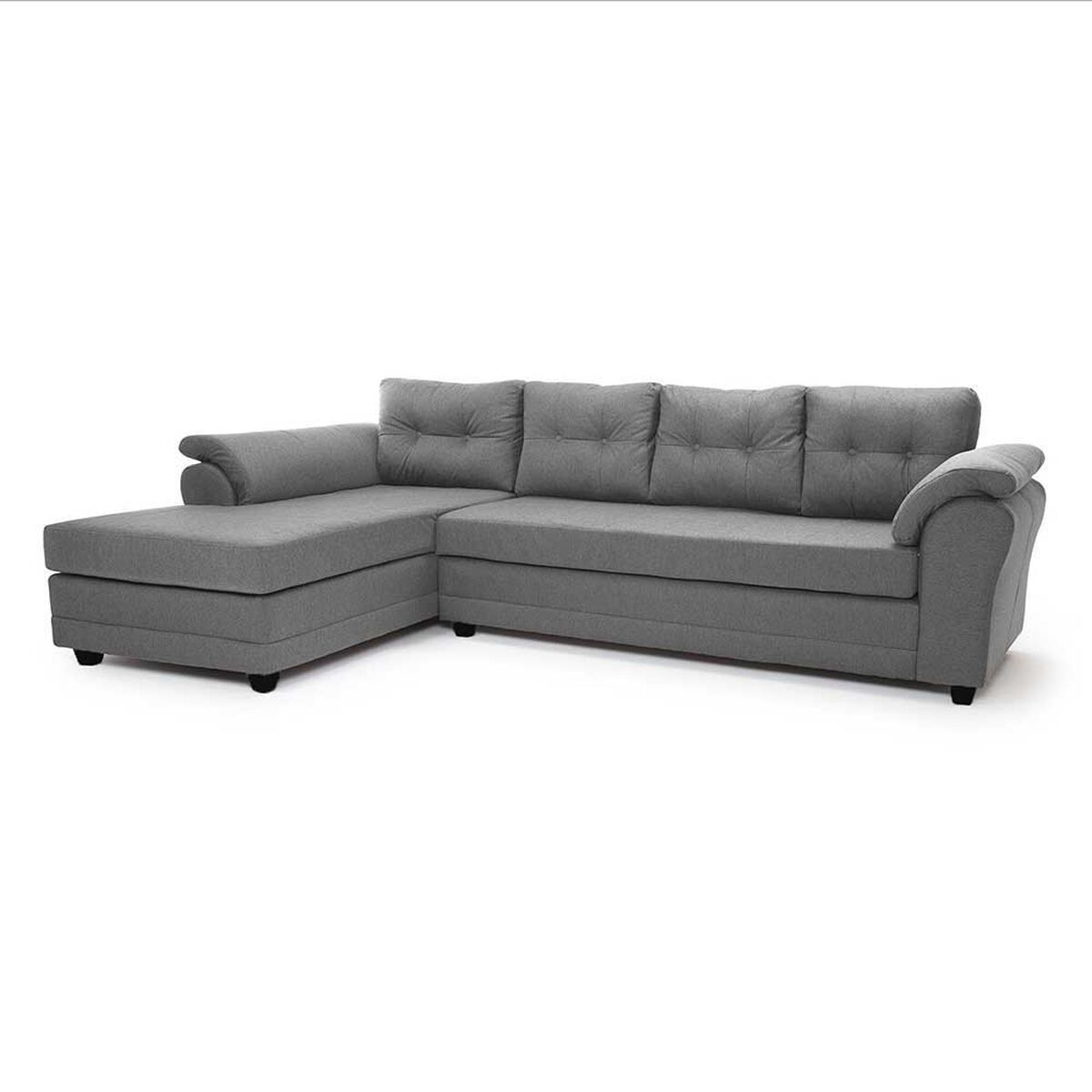 Sofá Seccional Muebles MPR Journey 3 Gris