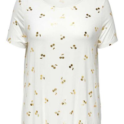 Polera Estampada Manga Corta Mujer Only Carmakoma