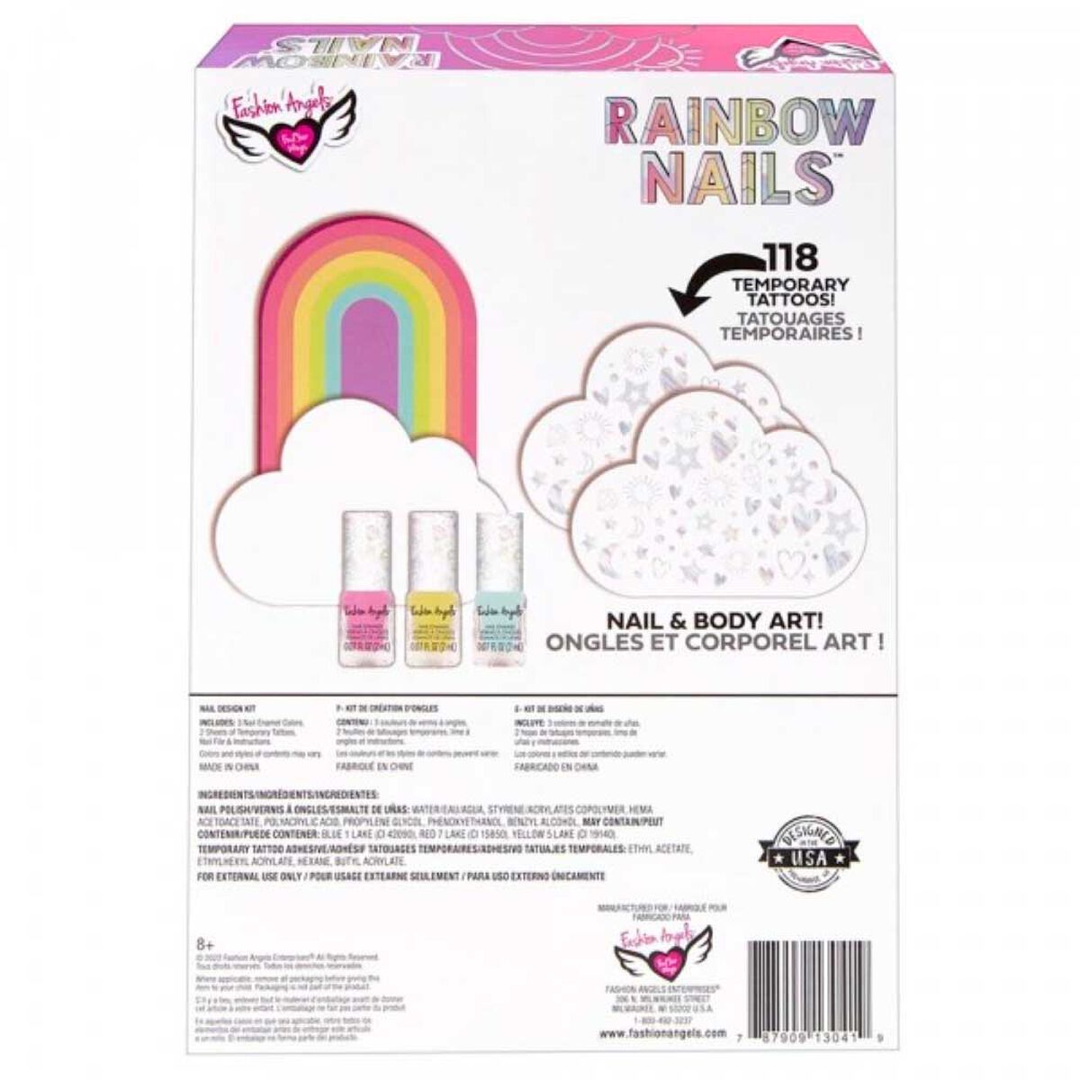 Esmalte de Uñas Niñas Arcoiris Fashion Angels
