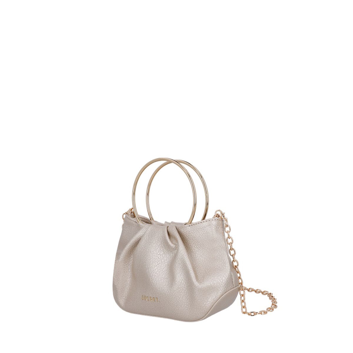Cartera de Fiesta Secret Fete SC7 Mini Dorada