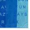 Toalla de Playa Jacquard Casanova Words 86 x 160 cm