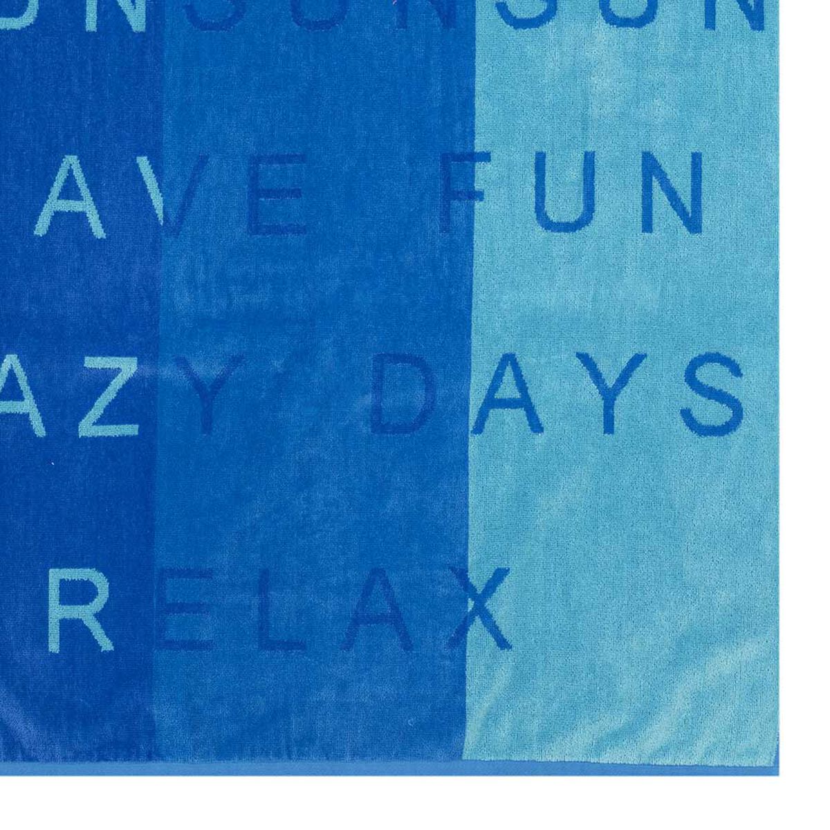 Toalla de Playa Jacquard Casanova Words 86 x 160 cm
